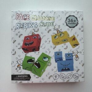 Montessori Toy Face Change Rubik's Cube Puzzle